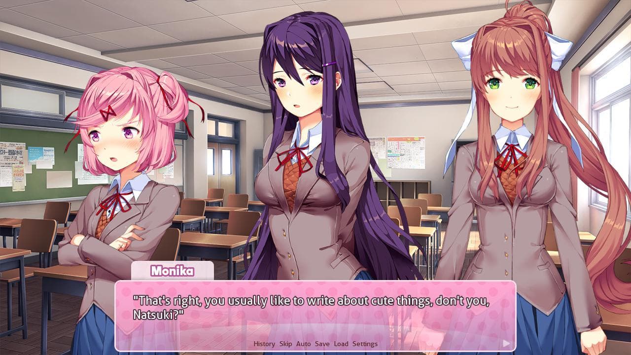 Doki Doki Literature Club! screenshot 6
